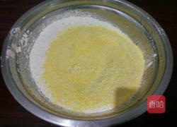 玉米发糕的做法图解1