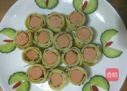 火腿肠鸡蛋卷的做法图解6
