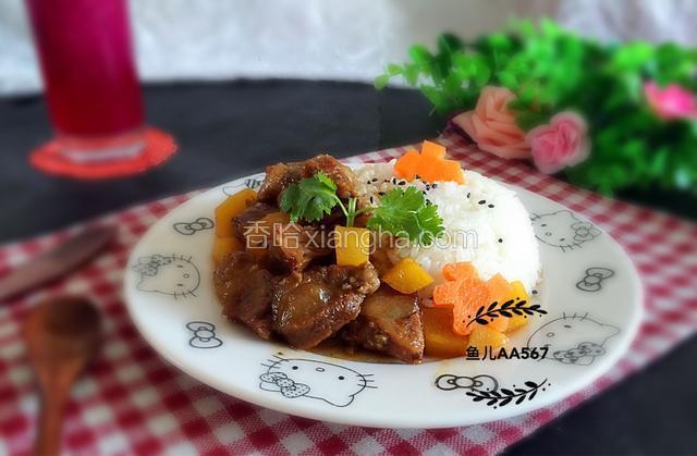 牛肉土豆盖浇饭