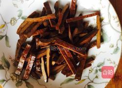 芦蒿香干的做法图解2