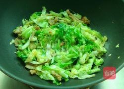 清炒包菜的做法图解6