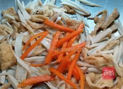 油豆腐炒杏鲍菇的做法图解5