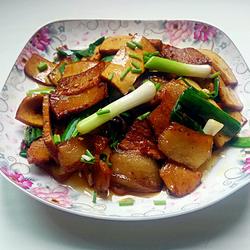香干炒回锅肉的做法[图]