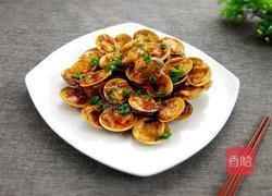 蒜香炒花蛤的做法图解14