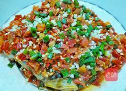 剁椒鱼头的做法图解13