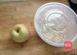 苹果燕麦粥的做法图解1