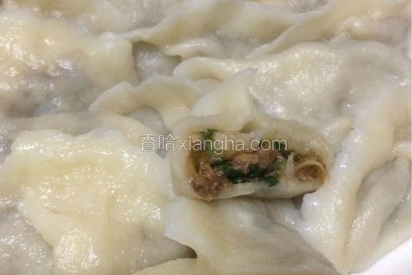 扇贝肉饺子