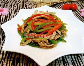 雞胸肉炒青紅椒