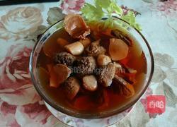 海螺炖松茸的做法图解5