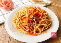 清炒千张胡萝卜丝的做法图解10