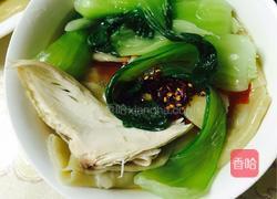 鸡汤裤带面的做法图解8