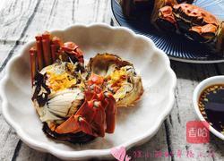 水煮大闸蟹的做法图解6