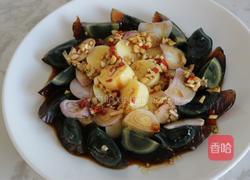 皮蛋日本豆腐的做法图解6