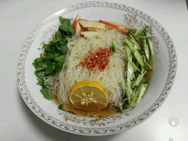 水果冷面