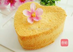 六寸心形戚风蛋糕的做法图解16