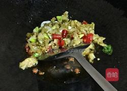 酸菜猪血的做法图解5