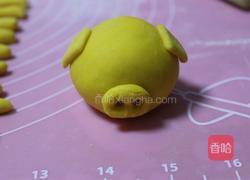 黄金小猪豆沙包的做法图解11