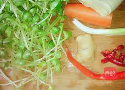 千张炒豆苗的做法图解1