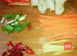 千张炒豆苗的做法图解2