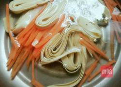 千张炒豆苗的做法图解3