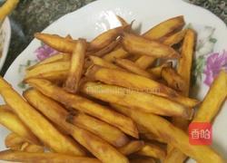 番薯条（简易版）的做法图解7