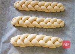 辫子面包的做法图解12