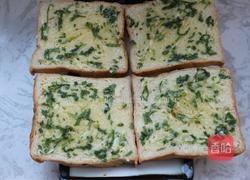 蒜香烤面包片的做法图解4