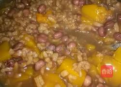 南瓜红豆粥的做法图解4