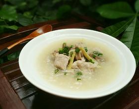 猪肝瘦肉生肠粥[图]