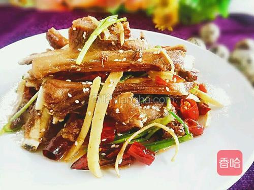 干煸手抓羊排(麻辣孜然味)