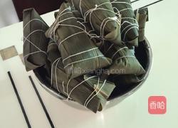 咸肉栗子粽的做法图解12