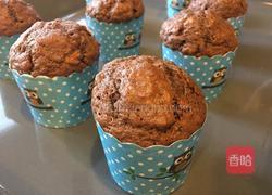 香蕉巧克力麦芬的做法图解11