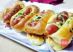 葱香烤肠面包的做法图解20