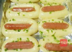 葱香烤肠面包的做法图解17