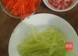 酱香三丝的做法图解1