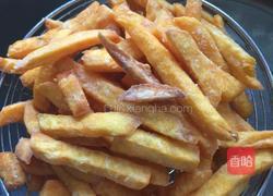 蛋黄焗薯条的做法图解5
