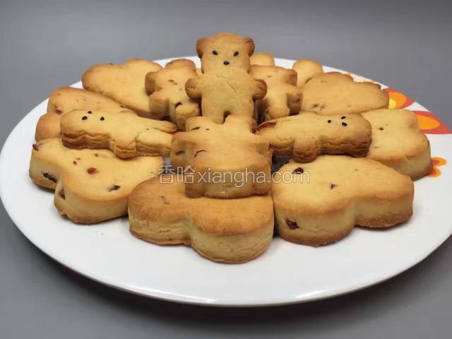 蔓越莓形状饼干