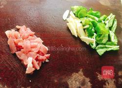 青椒肉片茄子的做法图解4