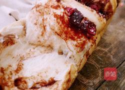 豆沙蔓越莓土司的做法图解15