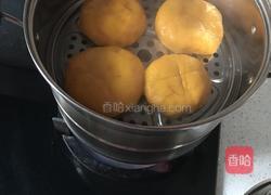 南瓜紫薯饼的做法图解12