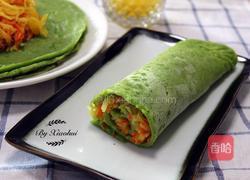菠菜卷饼的做法图解13