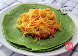 菠菜卷饼的做法图解11