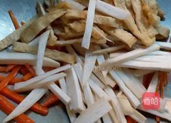 荷兰豆炒油豆腐的做法图解4