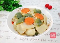 青椒胡萝卜土豆片的做法图解11