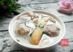 肉丸平菇汤的做法图解9