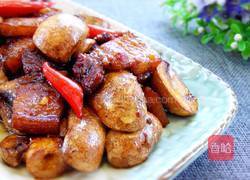 口蘑炒肉的做法图解14