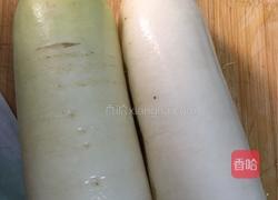 香辣萝卜条的做法图解1
