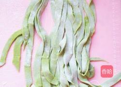 蔬菜汁手擀面的做法图解5