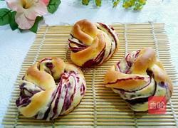 紫薯花样面包的做法图解10