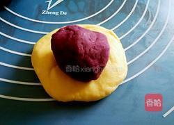 紫薯花样面包的做法图解4